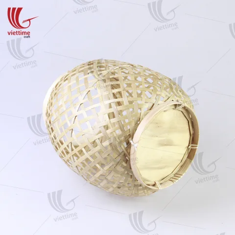 Simple Nature Of Bamboo Lantern