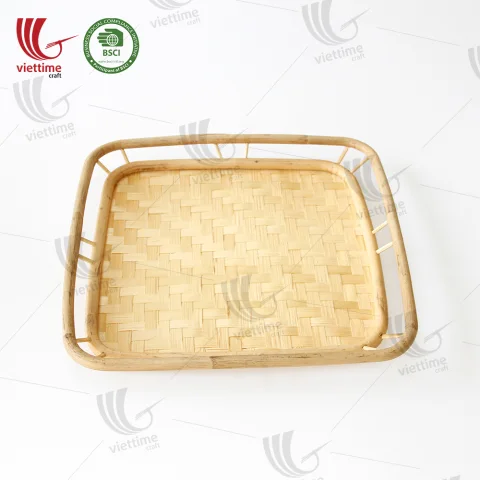 Square Bamboo Tray