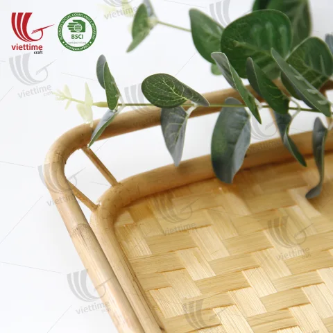 Square Bamboo Tray