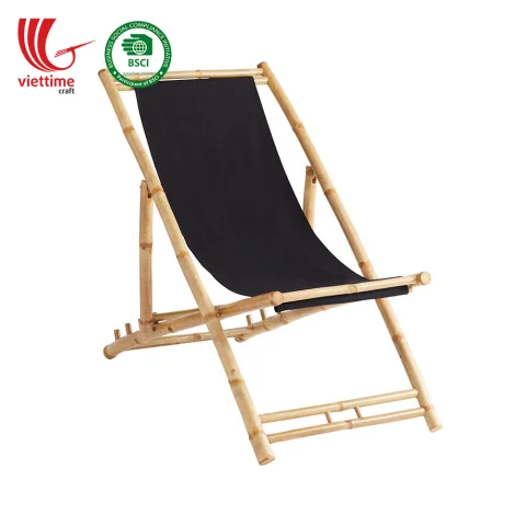 Rattan Export Natural Bamboo Beach Chair Wholesale - REX-TD00191