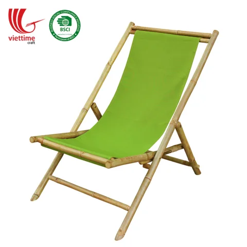 Natural Bamboo Beach Chair Wholesale
