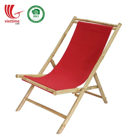 Natural Bamboo Beach Chair Wholesale