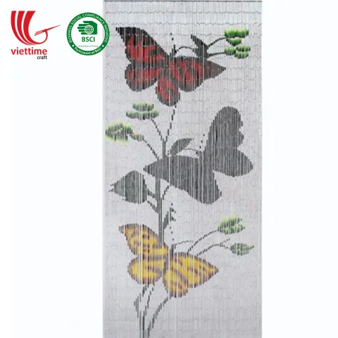 Beautiful Bamboo Door Curtains Wholesale