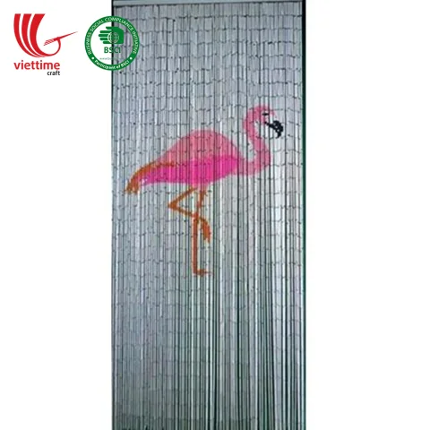Art Bamboo Door Curtains Decor