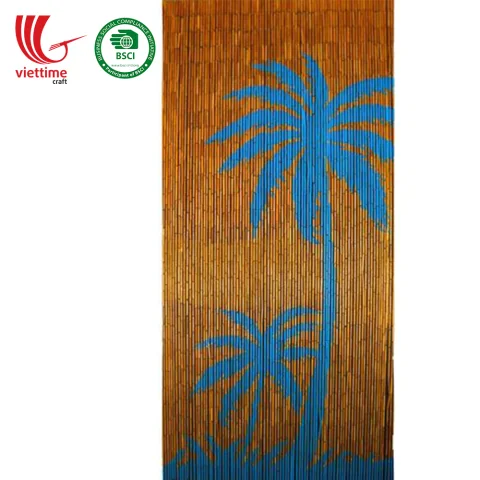 Bamboo Door Curtains Decor Door