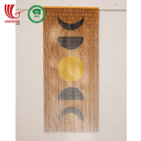 Bamboo Door Curtains Decor Door