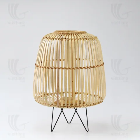 Bamboo bedside Lampshade