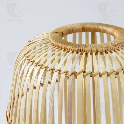 Bamboo bedside Lampshade