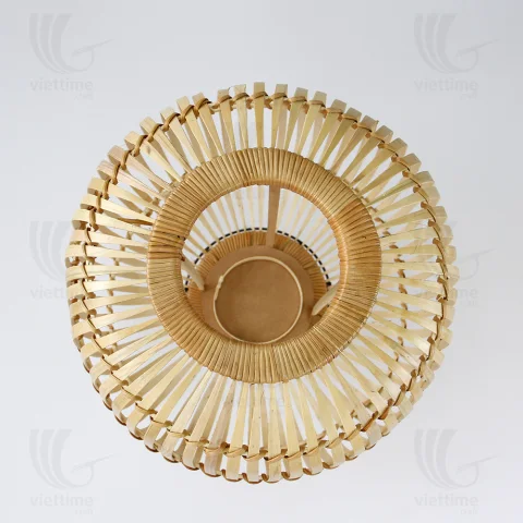 Bamboo bedside Lampshade