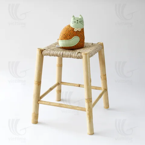 Bamboo Stool Chair