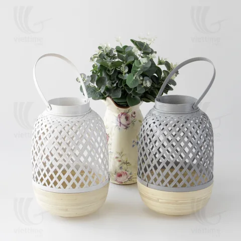 Bamboo Candle Lantern