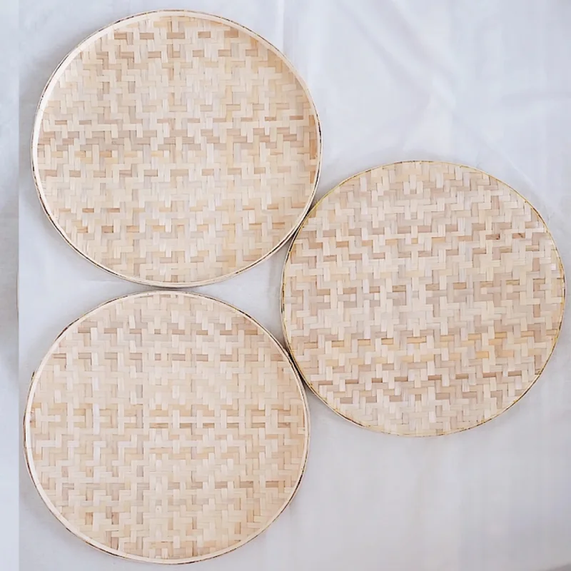 Bamboo Wall Decor Tray