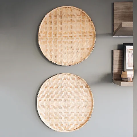 Bamboo Wall Decor Tray