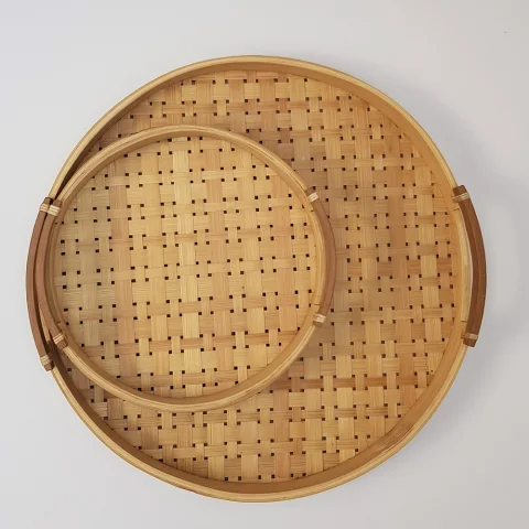 Bamboo Tray Set