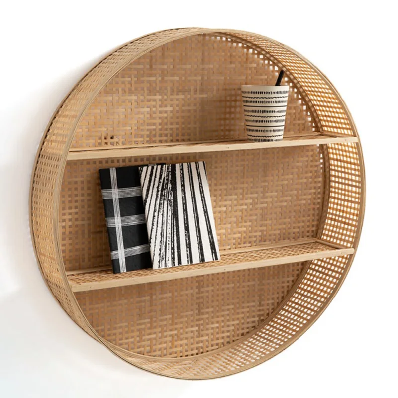 Bamboo Wall Shelf