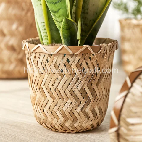 Bamboo Plant Holder