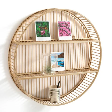 Bamboo Wall Shelf