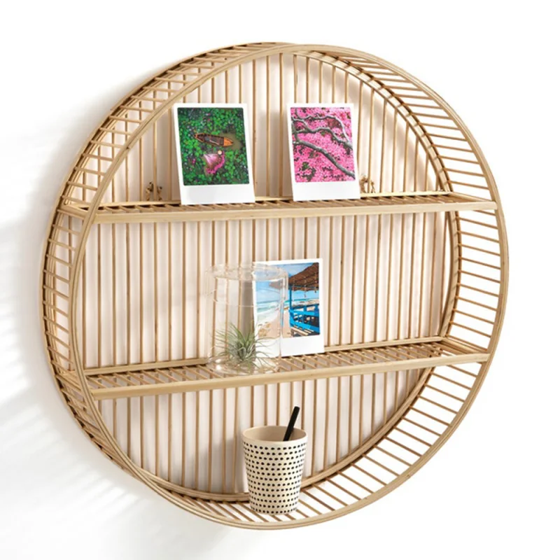 Bamboo Wall Shelf