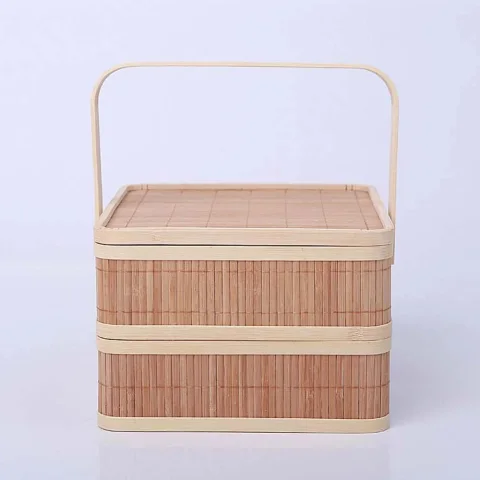 Bamboo Woven Basket Set