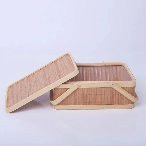 Bamboo Woven Basket Set