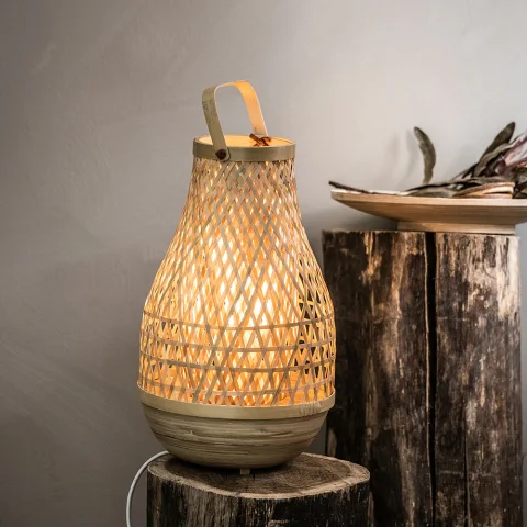 Bamboo Table Lampshade