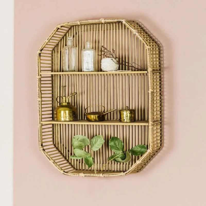 Bamboo Wall Shelf