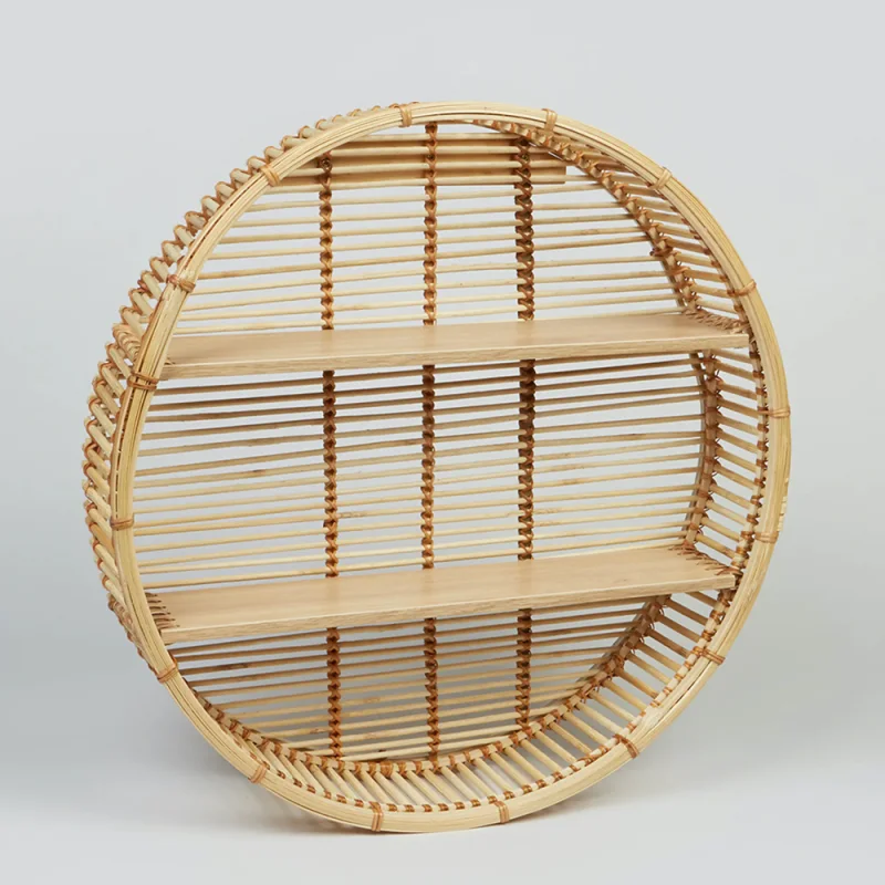 Bamboo Wall Shelf