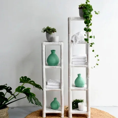 Bamboo Display Shelf