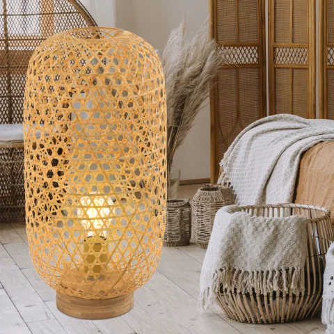 Bamboo Table Lampshade