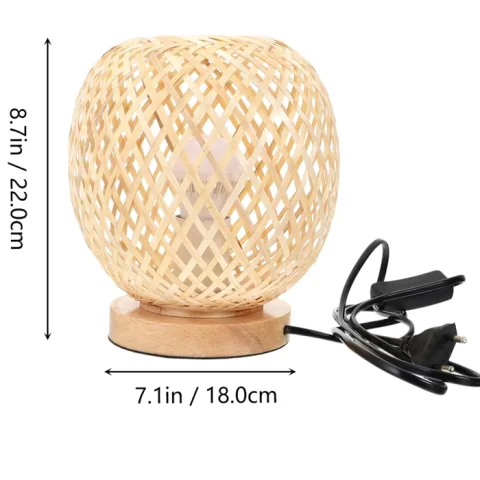 Bamboo Table Lampshade