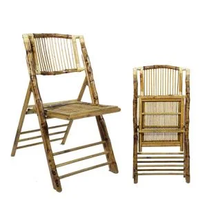 Foldable Bamboo Chair