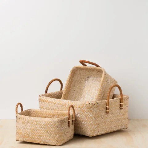 Bamboo Storage Basket