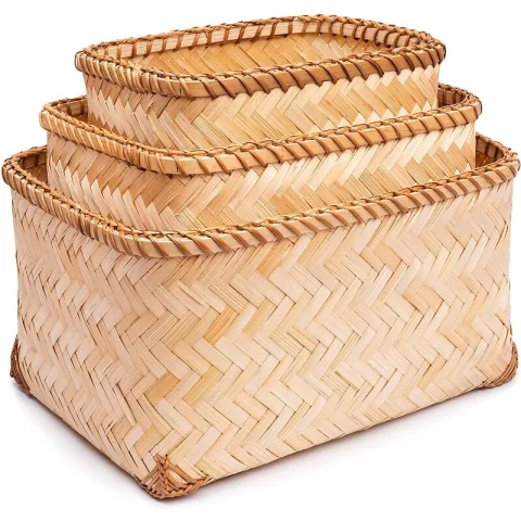 Bamboo Storage Basket