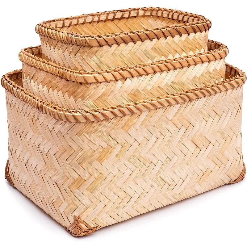 Bamboo Storage Basket