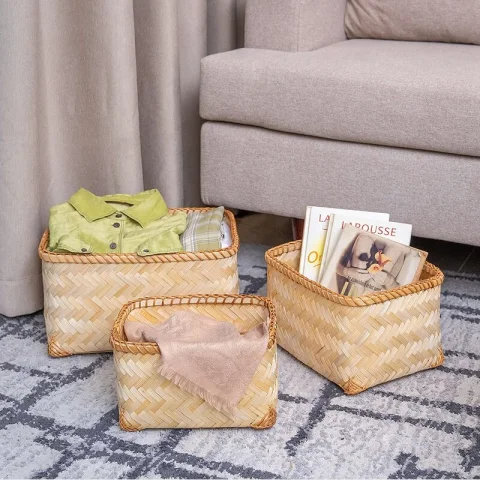 Bamboo Storage Basket