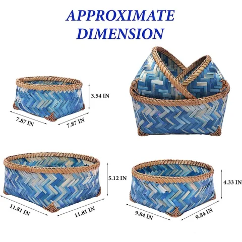Bamboo Storage Basket