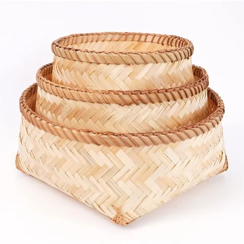 Bamboo Storage Basket