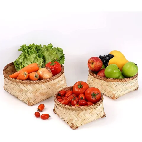 Bamboo Storage Basket
