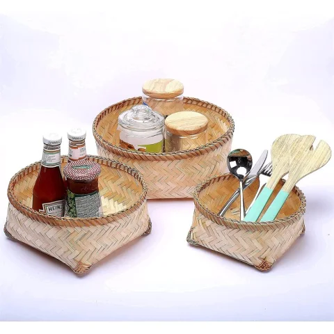 Bamboo Storage Basket