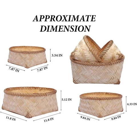 Bamboo Storage Basket