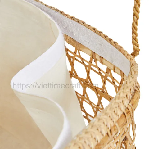 Set of 3 Bamboo Storage Basket