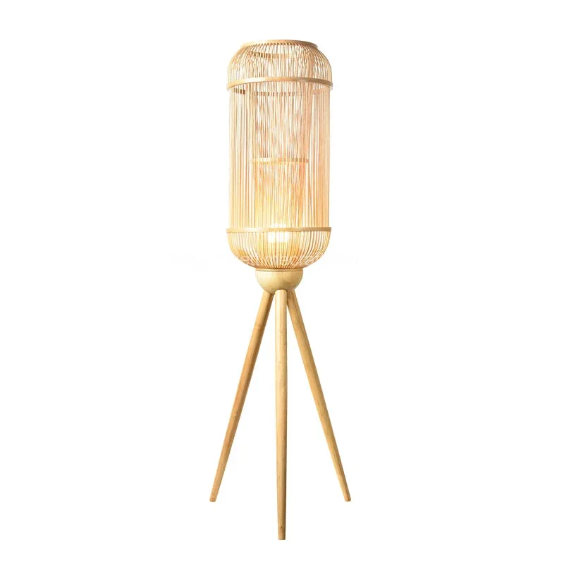 Bamboo Floor Lamp
