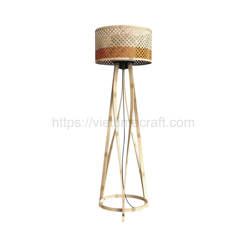 Bamboo Floor Lamp
