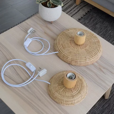 Bamboo Floor Lamp