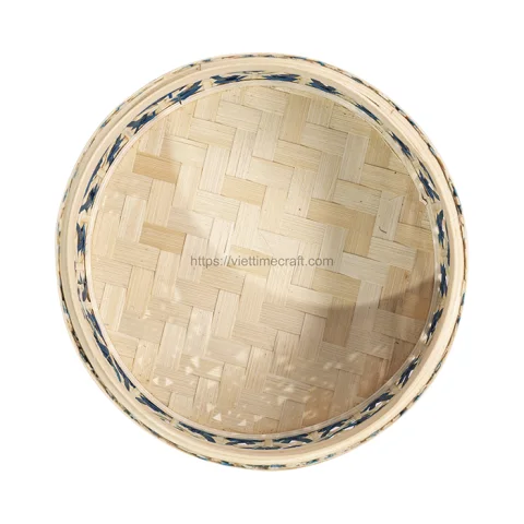 Woven Bamboo Box Container