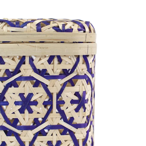 Woven Bamboo Box Container