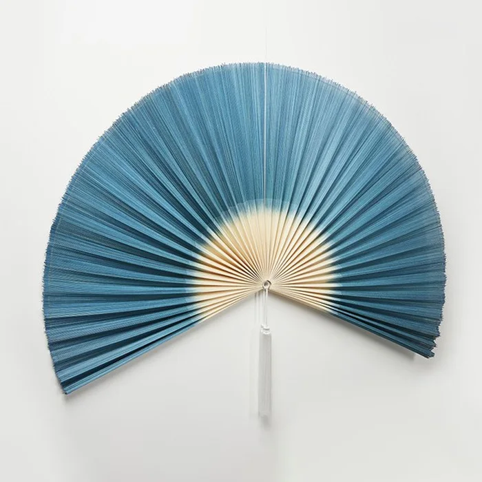 Bamboo Wall Fan Hanging