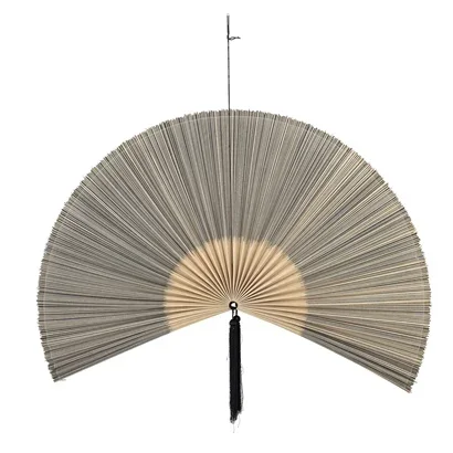Bamboo Wall Fan Hanging