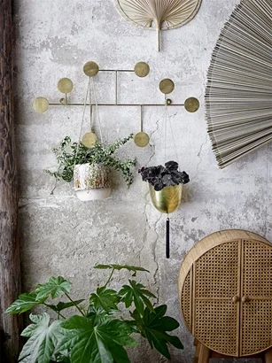 Bamboo Wall Fan Hanging