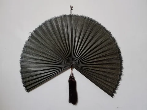Bamboo Wall Fan Hanging